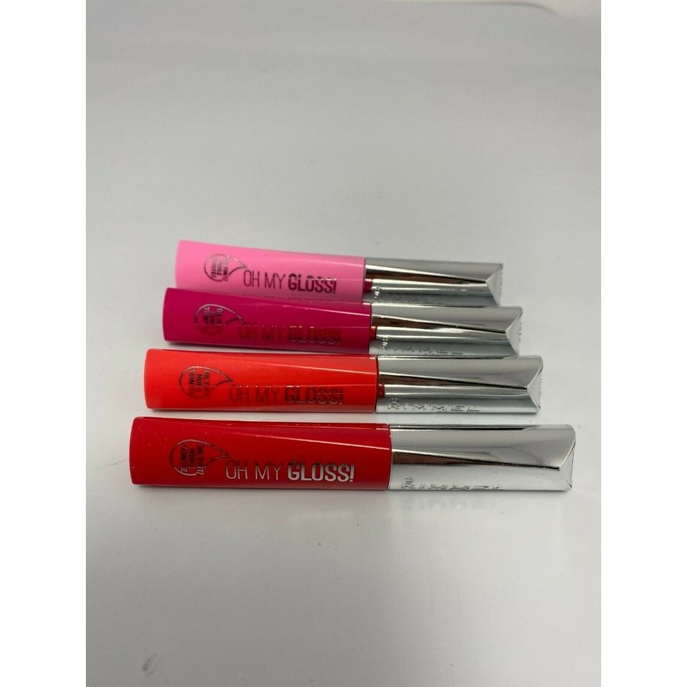 (4) New Rimmel Oh My Gloss! Oil Tint 4 colors